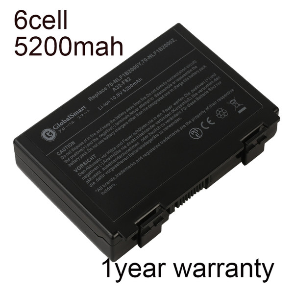 6 cell laptop battery L0690L6 L0A2016 for asus A41I K51AB Pro5E Pro8D K51IO X70AE K61IC X70IJ K40AE X70IC F82Q F52Q K60IN Pro8BI