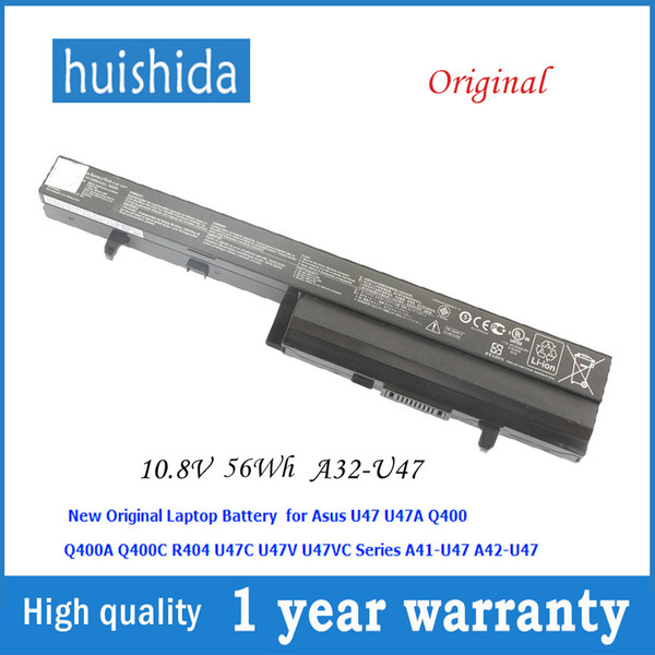 10.8 V 56Wh A32-U47 New original laptop battery for Asus A41-U47 U47 U47A U47C U47V u47VC Q400 Q400A Q400C R404 series