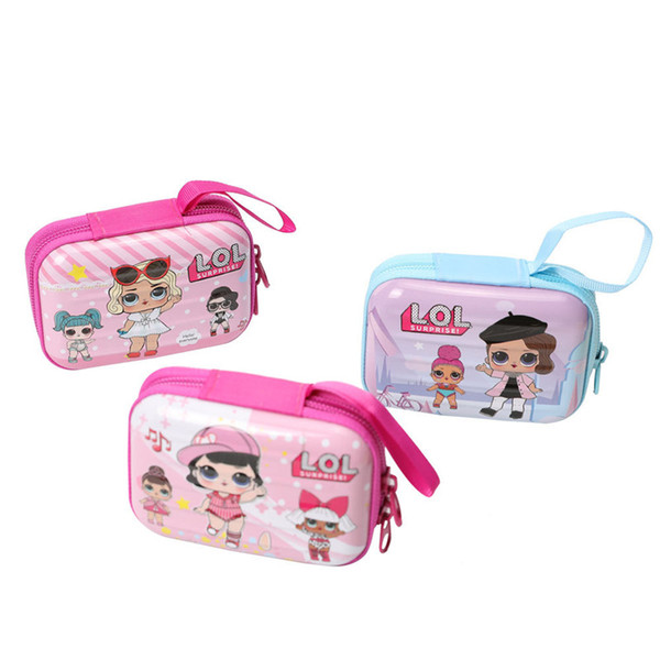 Surprise Girls Wallet Cartoon Princess Girls Coin Purse Metal Zipper Storage Bag Teenager Children Portable Handbags Cheap C51701