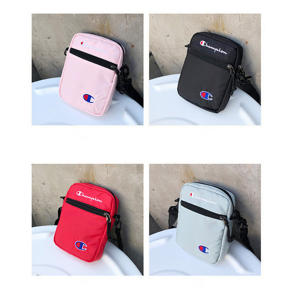 2019 Champion Bags Unisex One-shoulder Fashion Mini Crossbody Bags Single Shoulder Bag Travel Shopping Belt Packs Phone Wallets B383