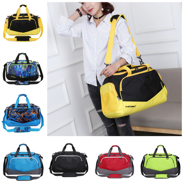 Unisex U&A Duffle Bag Travel Handbag Under Waterproof Nylon Shoulder Tote Bags Large Capacity Handbags Outdoor Sports Bag Luggage 7 Color