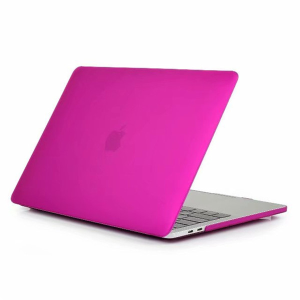 Matte Transparent Case For Apple Macbook New Pro 13.3 (A1706/A1708/A1989) Cover Hard Cases Shockproof Anti Scratch Laptop Cases