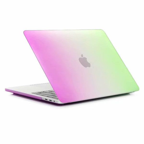 Rainbow Laptop Case For Apple MacBook Pro 13.3 Cover Hard Shockproof Anti Scratch Transparent Cases For MacBook Pro 13.3 inch