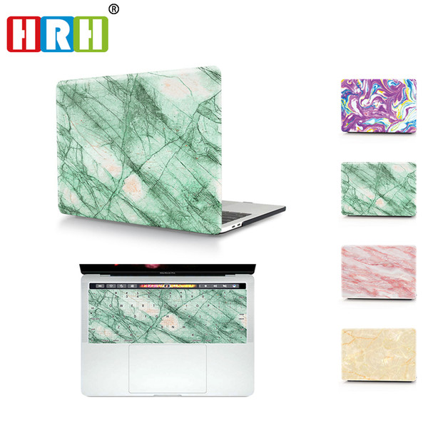 HRH Marble nKeyboard Cover Hard Case Protective Hard Plastic Case Sleeve for Macbook Air A1932 Case 2018 11 12 13 15