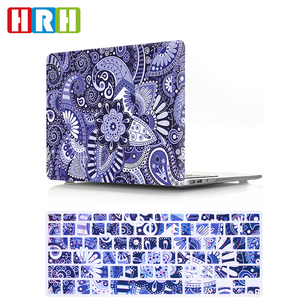 HRH Paisley Keyboard Cover Hard Case Protective Hard Plastic Case Sleeve for Macbook Air A1932 Case 2018 11 12 13 15