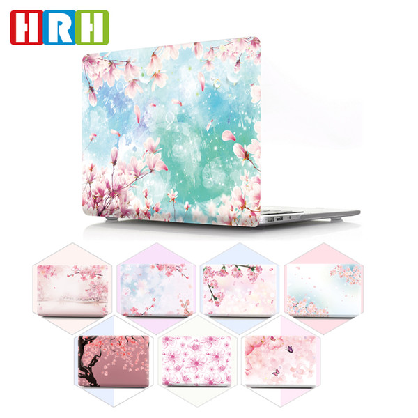 HRH Cherry Blossom PC Laptop Body Shell Protective Hard Plastic Case Sleeve for Macbook Air A1932 Case 2018 11 12 13 15