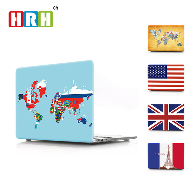 HRH Flag PC Laptop Body Shell Protective Hard Plastic Case Sleeve for Macbook Air A1932 Case 2018 11 12 13 15