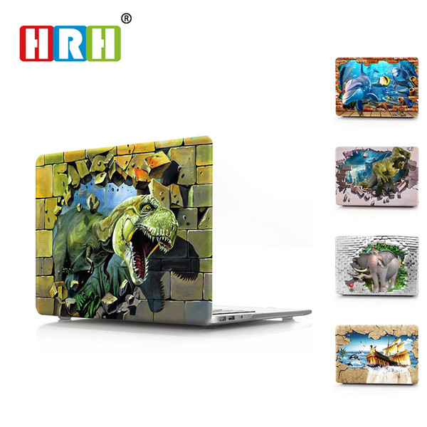 HRH 3D PC Laptop Body Shell Protective Hard Plastic Case Sleeve for Macbook Air A1932 Case 2018 11 12 13 15