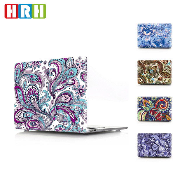 HRH Paisley Plastic Laptop Shell Protective Hard Case for Macbook 11 13 15 Touch Bar