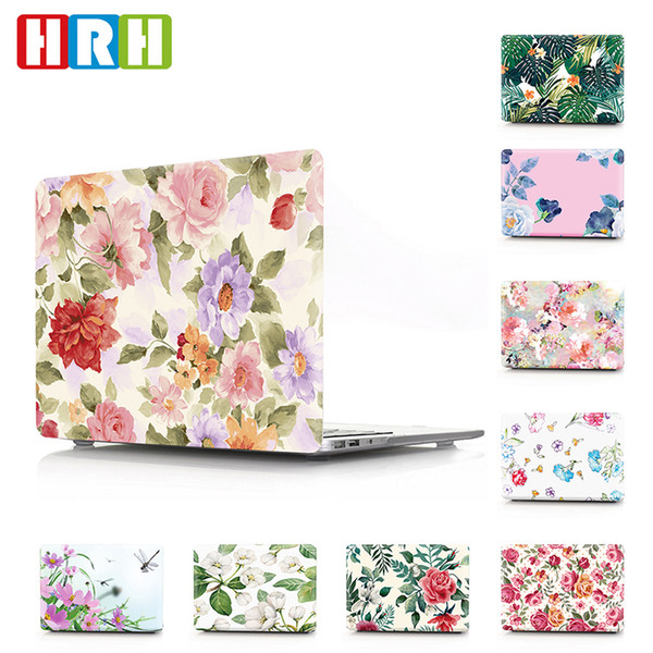 HRH Waterproof Fashion Flower PC Hard Case Cover For Macbook Air 13