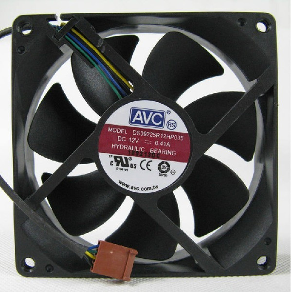 AVC 9225 DS09225R12HP035 12V 0.41A 4Wire Case Fan