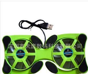 Best price Mini USB 2-Fan Octopus Laptop Notebook Fan Cooler Cooling Pad