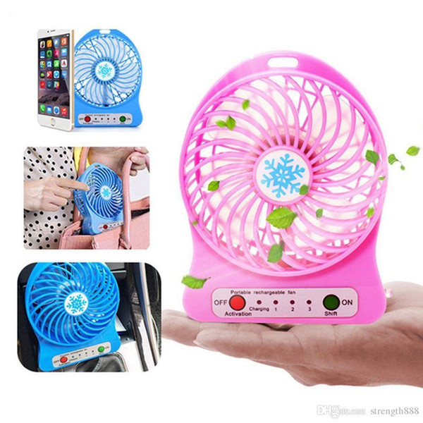 Super NEW ARRIVAL SALES PROMOTION DZ Summer Hot Sale Ventilateur portatif rechargeable portatif de la batterie USB