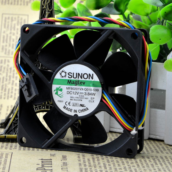 New original SUNON MF80201VX-Q010-S99 8020 12V 3.84W80*80*25MM 4 server line chassis fan cooling fan