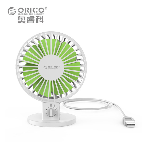 ORICO UF1-WH USB Fan Flexible Portable Mini Fan for Notebook Laptop Computer Power with Key Switch Angle adjustable White