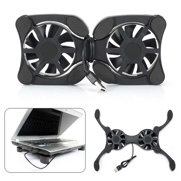 USB Port Mini Octopus Notebook Fan Cooler Cooling Pad Folding Coller Fan Cooling Pad For 7