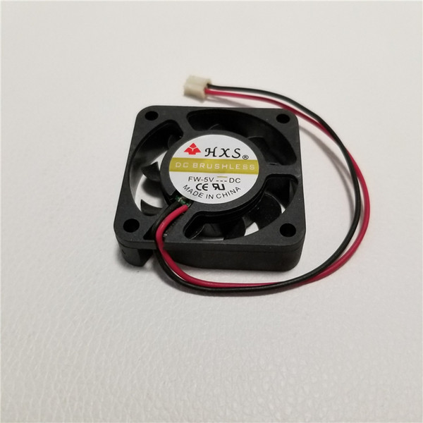 DC 12V 40*40*20mm DuPont 2Pin 2.54 interface Model Brushless Cooling Fan Black