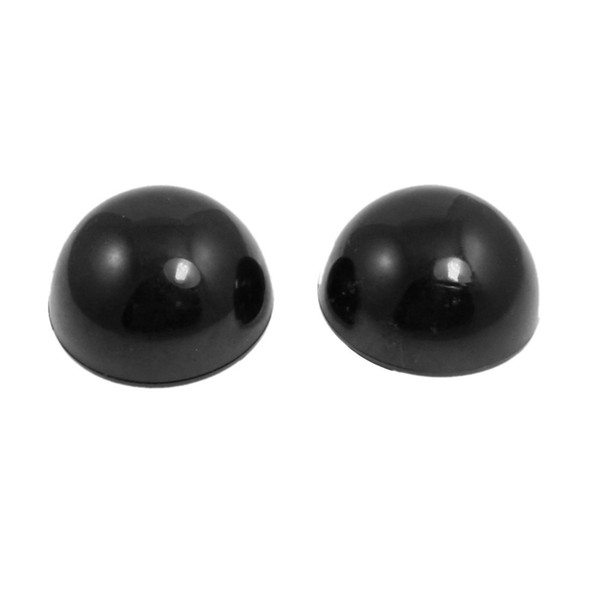 2 Pcs Laptop Notebook Black Antiskid Cool Ball Cooler Stand Pad