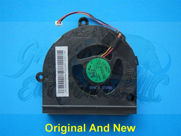 New Notebook CPU Cooler Fan For ASUS K43B K43T A53U K53B K53BY K53 K43 K53T K53U K53Z X53U K73 For ADDA AB07605MX12B300 5V 0.4A