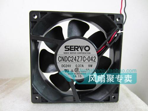 original servo CNDC24Z7C-042 24V0.37A 9W VACON120*120*38MM2 line converter fan