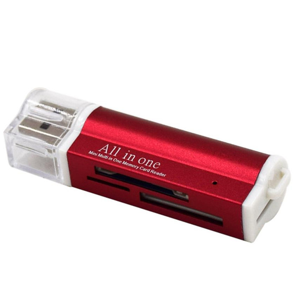 TF M2 MMC MS PRO DUO All in 1 USB 2.0 Multi Memory Card Reader