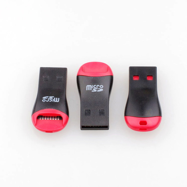 whistle USB 2.0 T-flash memory card reader,TFcard ,micro SD card reader without package good quality