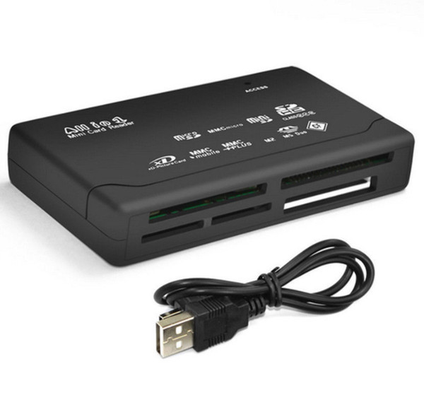 All in One Card Reader M2 XD CF Micro SD Card Reader USB 2.0 High Speed Memory Card Reader