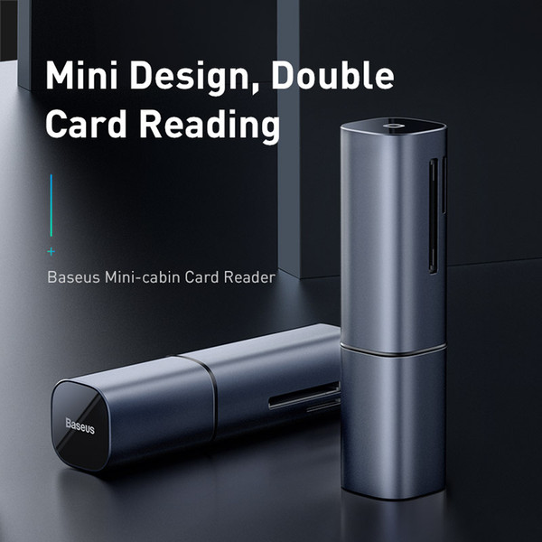 Mini Design 2 in 1 Card Reader USB 3.0 Type C to TF Micro SD Card Reader for MacBook Pro Huawei P30 Pro Smart OTG Memory Card Reader