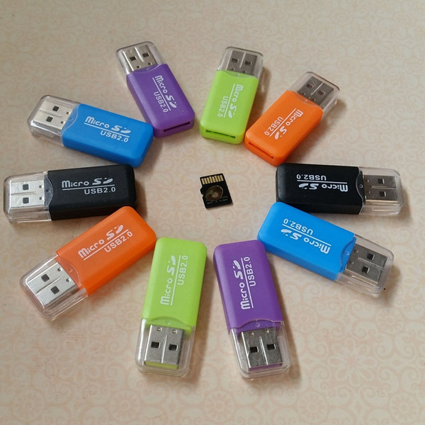 High Speed USB 2.0 Micro SD card reader multi-purpose Memory Card Reader adapter 2gb 4gb 8gb 16gb 32gb 64gb TF Card