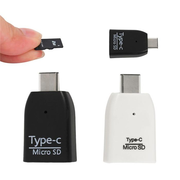 Type-C interface TF card reader Iphone macbook LeTV mobile phone OTG Micro SD card reader