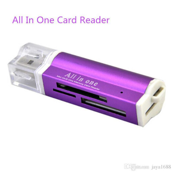 Card Readers All in One USB 2.0 Multi Memory Card Reader for Micro SDTF M2 MMC SDHC MS Best Memory Cards Readers