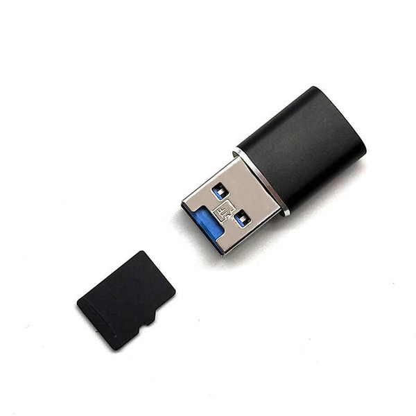 Factory wholesale USB3.0 mobile phone TF card reader memory card reader supports 128G free shipping