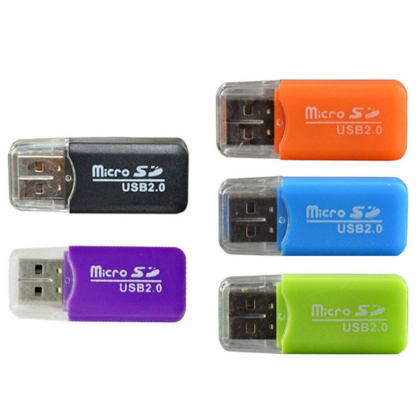 Dedicated Wholesale Mobile Phone Memory Card Reader TF Card Reader Small Multi-purpose High-speed USB S - D Card Reader