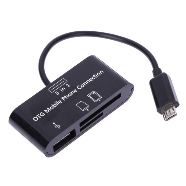 Micro USB Micro SD SDHC TF Card Reader For Samsung Galaxy Tab S 4 3 T230 P8200 T320 T311 OTG Android Phones