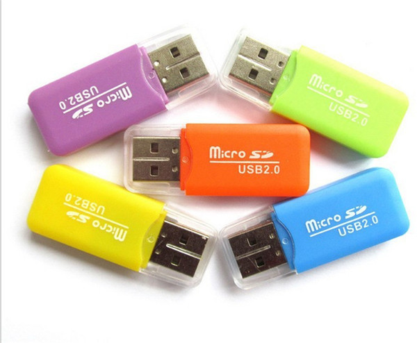 2016 Epacket Free Shipping High Speed USB 2.0 Micro SD card T-Flash TF M2 Memory Card Reader adapter 2gb 4gb 8gb 16gb 32gb 64gb TF Card