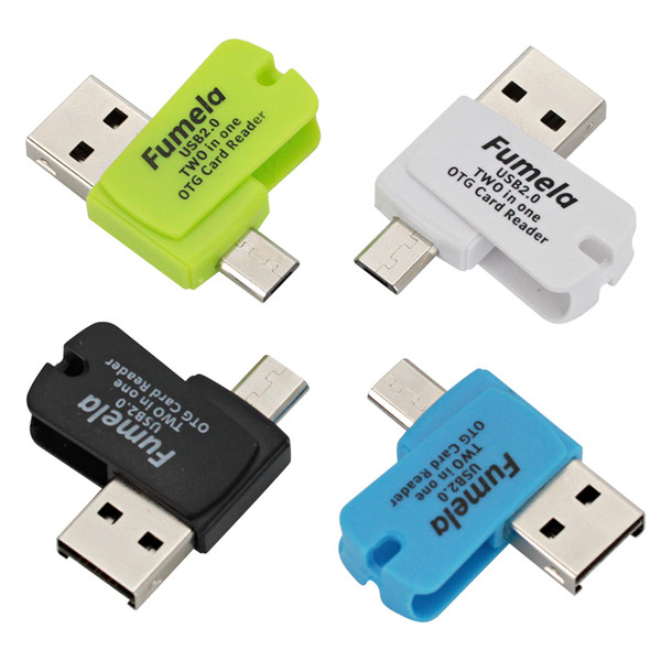 Micro SD Card Reader USB 2.0 OTG Smart Mini Card Reader for Laptop Phone Tablet TF Memory Card Reader Micro SD Adapter