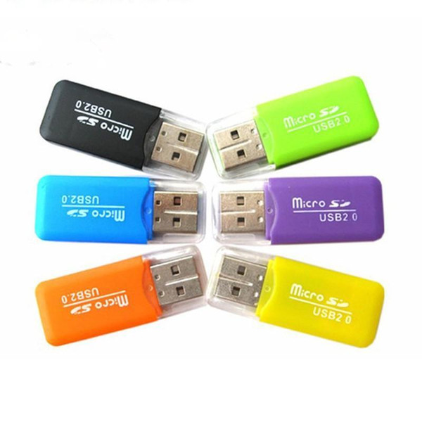 USB 2.0 Card Reader TF Dedicated Drive Free Mini Card Reader High Quality Micro SD Memory Card Reader Hot Sale