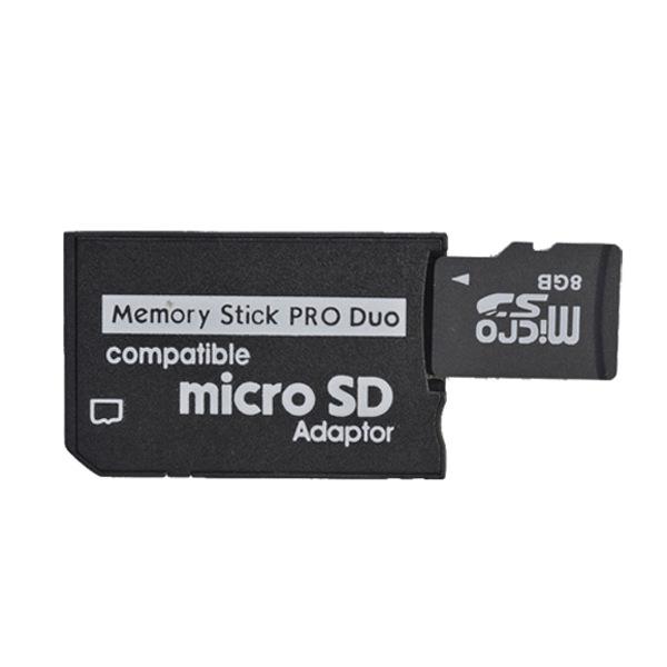 Micro SD To MS Pro Duo Adapter Memory Stick Card Reader Wholesale 200pcs Free shipping