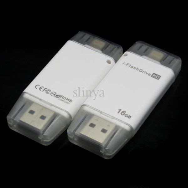 16G/32G Mobile Phone Extended Memory Card USB Flash Drive Memory Card Reader for iPhone iPad