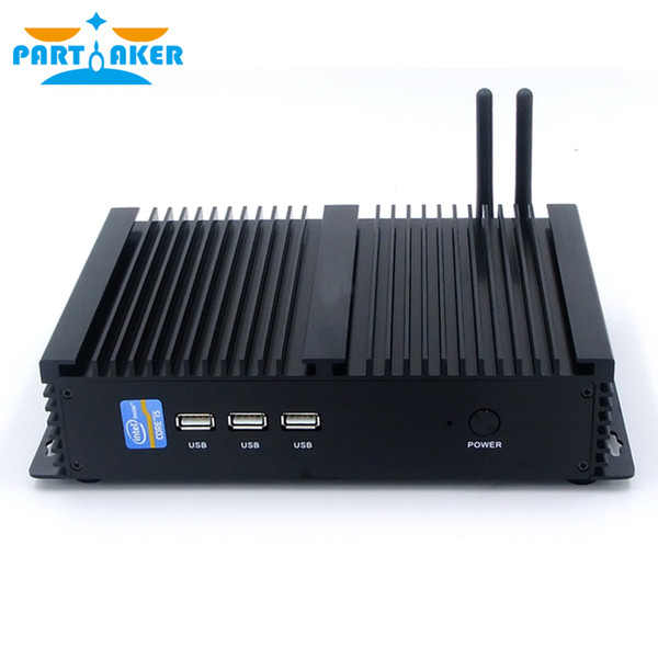 Partaker Intel Core i5 7200u Mini PC Windows 10 Mini Computers Minipc Intel NUC i5 LAN 4K HD mini PC