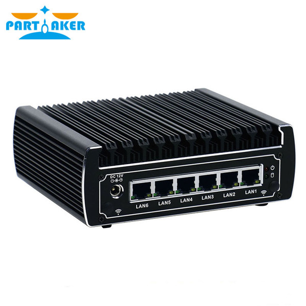 Pfsense Box 7th Gen Kaby Lake Intel i5 7200u 2.5GHz Dual Core fanless case 6 lan mini server pc support AES-NI