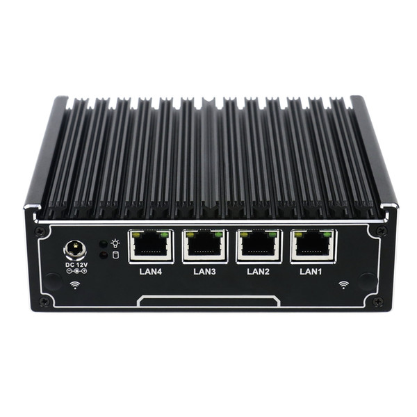 Partaker Firewall Mini PC 4 Lan With Intel Quad Core J1900 VGA Pfsense Router Free Shipping