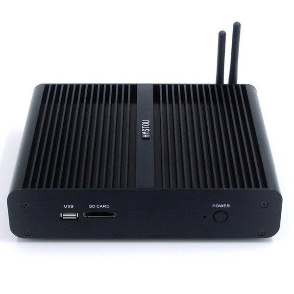 Fanless Mini PC Core i7 6500U DDR4 32GB RAM Barebone Windows10 Pro linux ubuntu mini pc 7500U WiFi HDMI Computer i7 HTPC