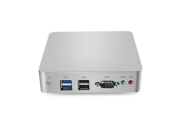 Fanless Mini PC Intel Core i5 3317u CPU DDR3 1600 memery ssd 6 USB port DHMI,VGA,