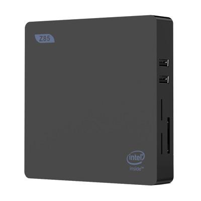 Aliumium Case Low Power Intel Atom x5-Z85 Processor Intel HD Graphics 400 Mini PC/Computer Host Support Windows 10 system and Linux system