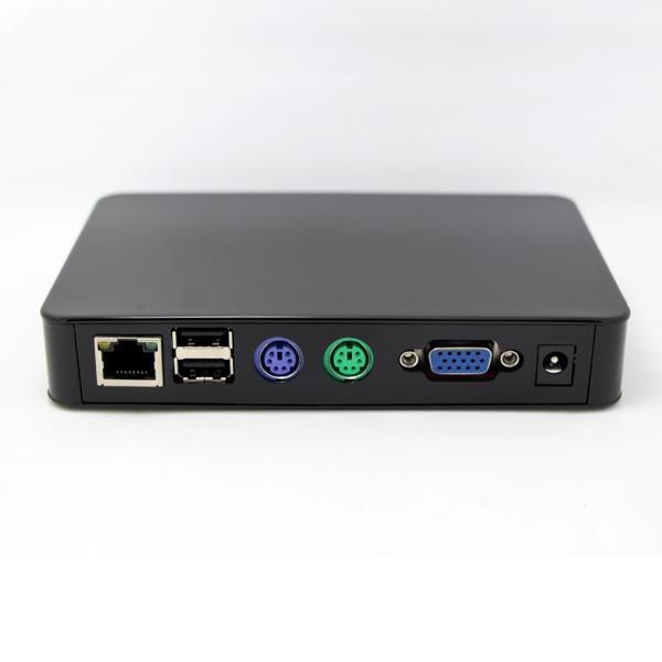 Freeshipping Linux Thin Client network terminal Cloud computer Mini PC Station FL100 All Winner A10 256M RAM Linux 3.0 RDP 7.0