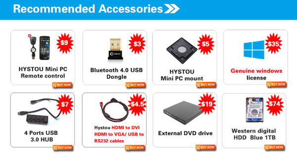 HYSTOU Mini PC Accessories Purchase Link