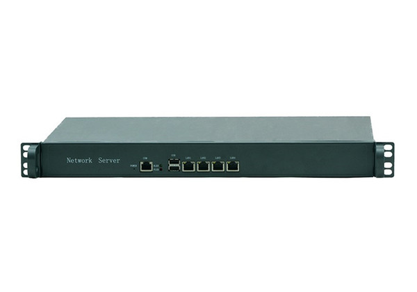 1U Rack J1900 quad core processor 4 LAN Multi WAN fanless motherboard design Firewall Network Security network server device