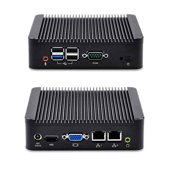 Brand New J1900 Quad core 2.42G Thin client Computer X86 Dual LAN QOTOM-Q190S Free shipping