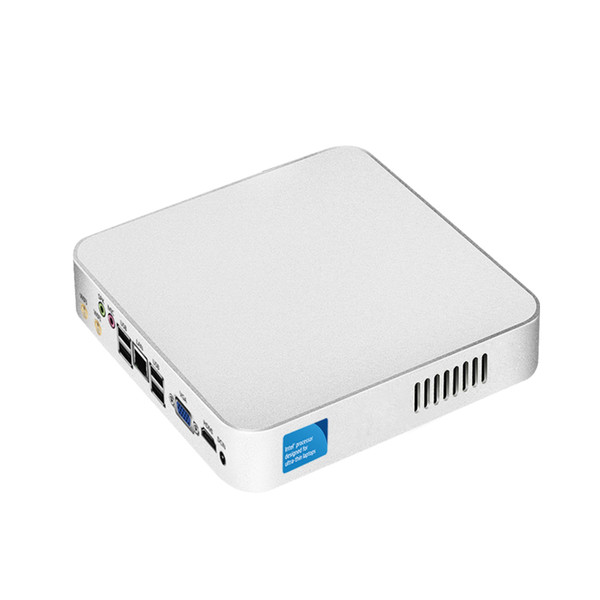 X26 Mini PC Windows 10 Intel Celeron N2810 2.0GHz Thin Client Nettop Minipc TV BOX HDMI VGA Video Output WiFi Micro Desktops